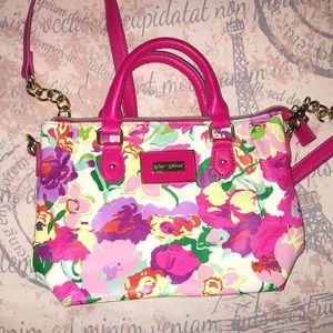 Betsy Johnson floral purse